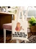 Mr. & Mrs. Panda Tote Bag Jurist Herz mit Spruch in Creme