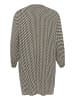 KAFFE curve Tunika KCami Loose fit in Black_White Wavy Print