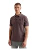 PME Legend Poloshirt SHORT SLEEVE POLO AMERICAN CLASSIC in Braun