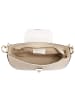 Toscanto Leder Schultertasche Toscanto Tasche beige ca. 28cm