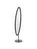 Beliani Standspiegel LOUVIGNY in Schwarz - (W) 40 x (H) 167 x (L) 38 cm Vertikal