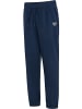 Hummel Kinder Sweat Pants "Hmljr Fleece Pants Bee" in Blau