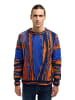 Carlo Colucci Strickpullover De Prezzo in Navy