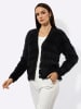 creation L Strickjacke in schwarz