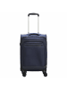 D&N Travel Line 9504 - 4-Rollen-Kabinentrolley S 55 cm (dark red) in navy
