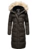 Marikoo Steppmantel Schneesternchen in Anthracite