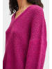 b.young Strickpullover BYONEMA VNECK JUMPER - 20813897 in lila