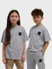 Hummel T-Shirt Hmlclean Kinder in GREY MELANGE