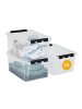 SmartStore 3er-Set Aufbewahrungsbox Classic Transparent 31L