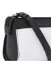VLD VOi Leather Design Hirsch Umhängetasche Leder 25 cm schwarz-weiss