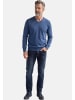 Redmond Pullover Basic in Blau / hellblau