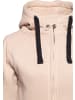 Queen Kerosin Sweatjacke "Sweatjacke mit Kapuze" in Beige