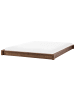 Beliani Doppelbett ANTRAS in Braun - (W) 191 x (H) 16 x (L) 212 cm