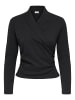 JDY Top in Dark Grey Melange