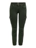 ONLY Cargo Jeans Hose Mid Waist Denim Jogger Pants ONLMISSOURI in Grün-3