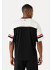 SMILODOX SMILODOX x FILA Jersey T-Shirt Rovigo in Schwarz / Weiß
