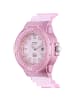 Casio Kunststoff Quarzuhr Casio Rosa