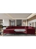 MF Design Monton Recamiere Links in Tawny Port -  (L) 180 x (B) 340 x (H) 93 cm