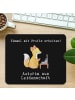 Mr. & Mrs. Panda Mousepad Autorin Leidenschaft mit Spruch in Schwarz