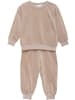 Fixoni Shirt "Velour Set" in Braun