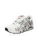 Skechers Sneaker UNO - SPREAD THE LOVE in white/black/gray