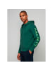 Hackett London Sweatshirt in 6AB-Grün/Grau