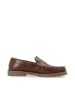 Bianco Lederhalbschuhe in Brown1