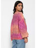 SASSYCLASSY Offener Cardigan mit Farbverlauf in Pink