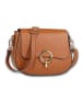 Toscanto Leder Umhängetasche Toscanto Tasche hellbraun ca. 23cm