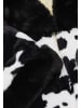 Usha Women Poncho in Schwarz Wollweiss