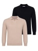 Felix Hardy Pullover in Beige-Schwarz
