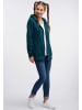myMo Damen Sweatjacke in Smaragdgruen