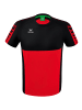 erima Kinder Six Wings T-Shirt in rot/schwarz