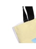 Mr. & Mrs. Panda Shopper Tasche Sommerliebe mit Spruch in Gelb Pastell