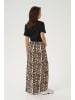 Kaffe Rock KAedita A-shape in Naturel Leopard Print