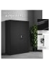 tectake Büroschrank mit 4 Böden 140x90x40cm