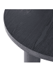 Beliani Couchtisch MAUMEE in Schwarz - (W) 80 x (H) 36 x (L) 80 cm