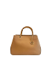 Twinset Zweifarbig Braun PU Damen Handtasche
