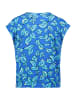 Betty Barclay Printshirt mit V-Ausschnitt in Blau/Grün