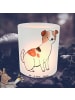Mr. & Mrs. Panda Glas Teelichthalter Jack Russell Terrier Moment... in Transparent