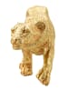 Mauro Ferretti Goldene Harzstatue 89x21x33 cm