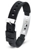 Lunavit Armband "Fieltro" in Schwarz (L) 15,0 cm -21,0 cm 