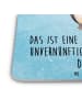 Mr. & Mrs. Panda Untersetzer Set Pinguin Lolli mit Spruch in Eisblau