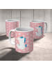 Mr. & Mrs. Panda Tasse Einhorn Spaziergang ohne Spruch in Rot Pastell