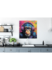 OnlyWow Wandtattoo Bunte Schimpanse