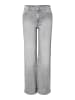 Pieces Wide Fit Jeans in Medium Grey Denim