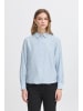 ICHI Hemd langarm IXWILMA Regular fit in Cashmere Blue