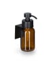 relaxdays Seifenspender in Braun/ Schwarz - 250 ml