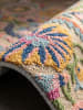KADIMA DESIGN Teppich Wolle Handgetuftet HEDDA Boho Floral Wohnzimmer Wohnlich in Multi