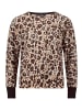 Betty Barclay Strickpullover mit Jacquard in Taupe/Beige